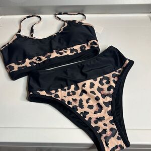 Beach Sisi  high cut bikini NWT